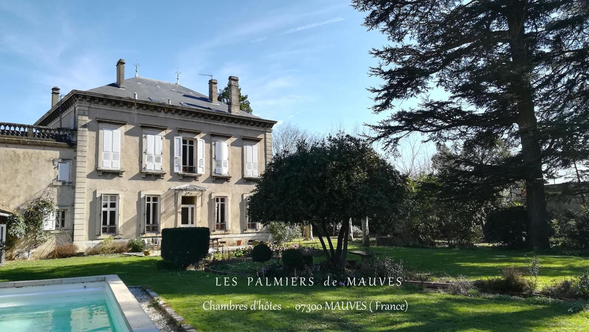 Bed and Breakfast Les Palmiers Mauves Exteriér fotografie
